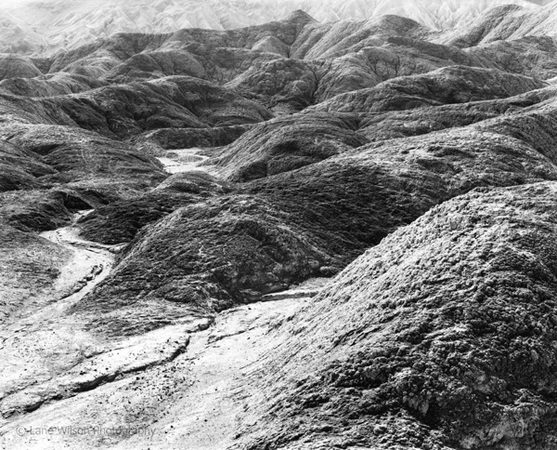 <b>Twenty Mule Team Canyon,<br>
Death Valley</b></p>
Image #1568</p>
Film capture and silver gelatin print.</p>
Available in 8x10, 11x14 and 16x20 inch prints.</p>

